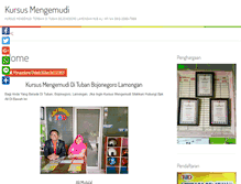 Tablet Screenshot of kursus-mengemudi.com